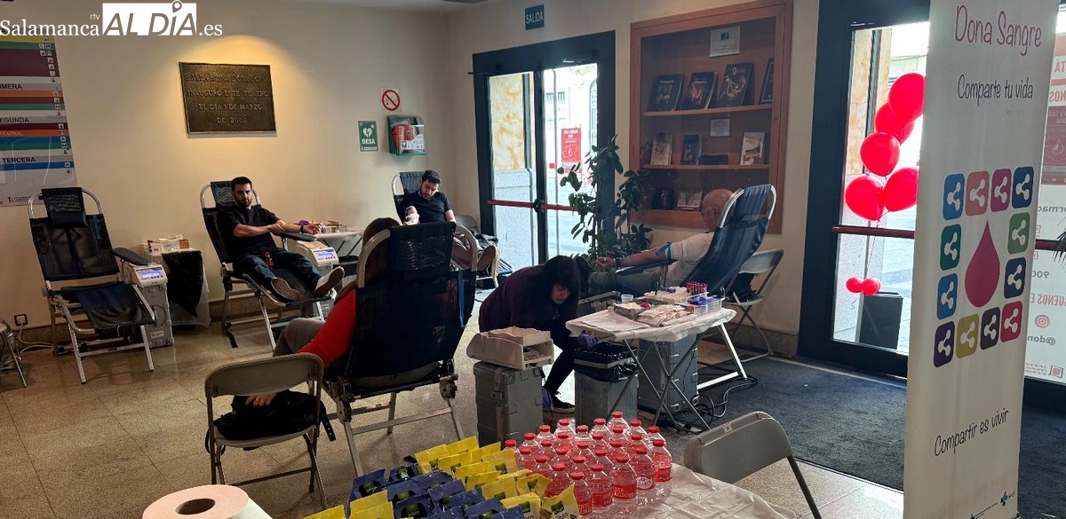 El éxito de la Maratón de Donación de Sangre garantizará las reservas de los hospitales para las próximas fiestas