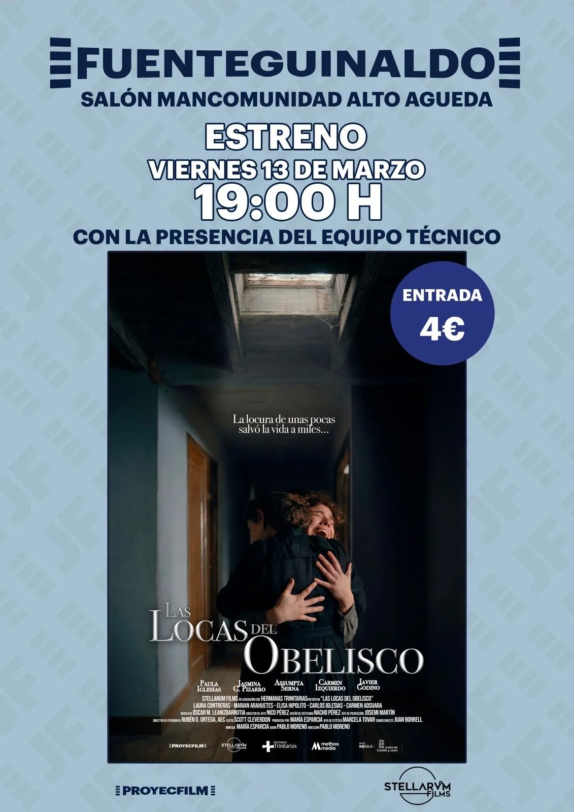 Entrega de la copia de la película al Papa León XIV