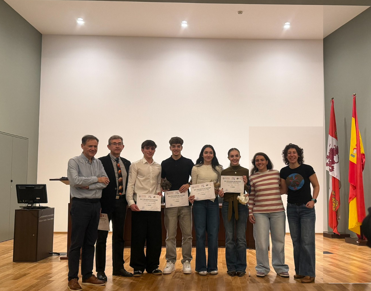 El IES Venancio Blanco gana la Olimpiada de Geología de Salamanca