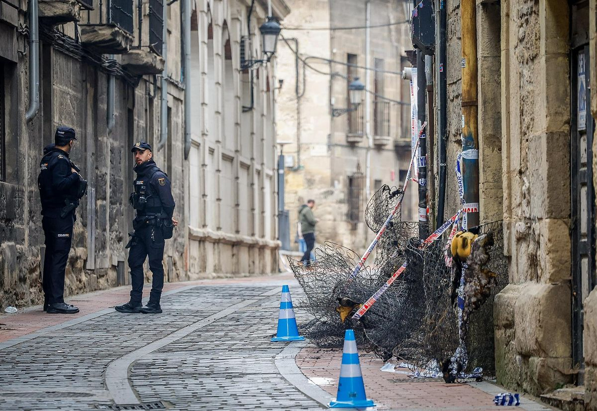 Prisión sin fianza para el detenido por el incendio mortal de Miranda de Ebro