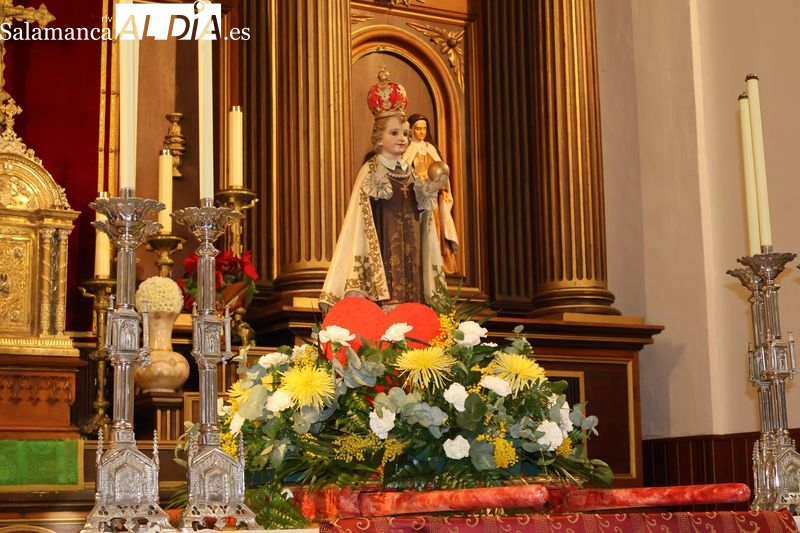 Vía Crucis solidario para restaurar el Niño Jesús de Praga este viernes en Alba