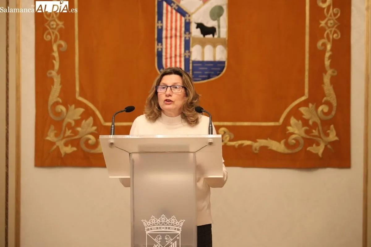 Presentación del maratón de donación de sangre que se realizará en Salamanca. Foto de David Sañudo