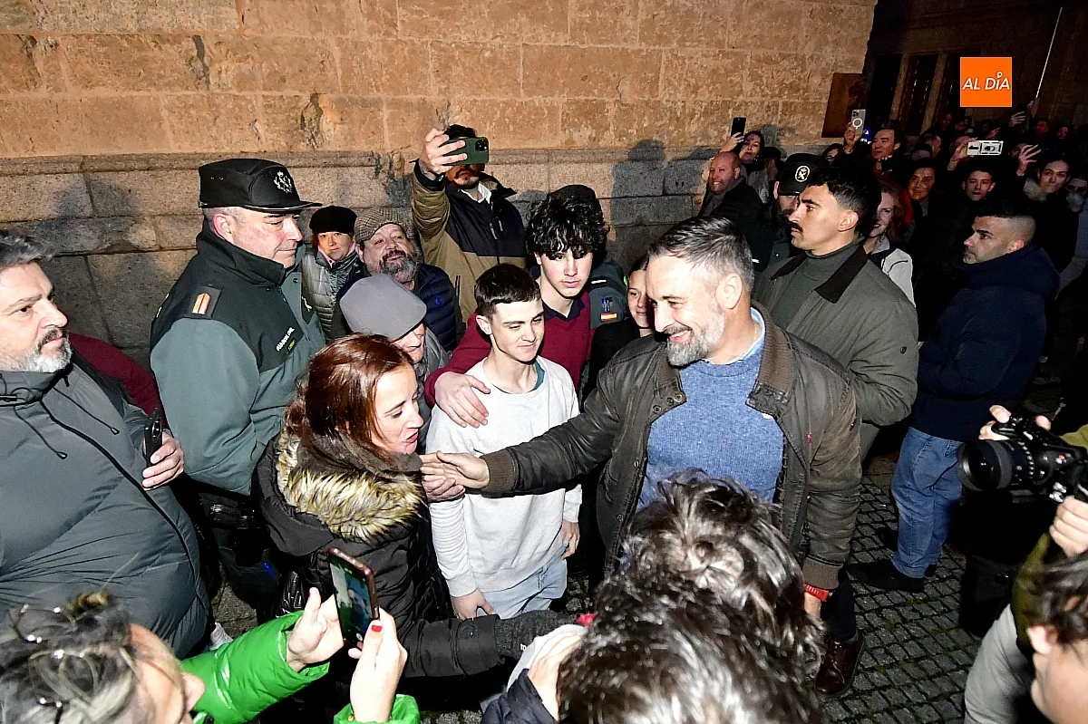 Mitin Abascal en Ciudad Rodrigo