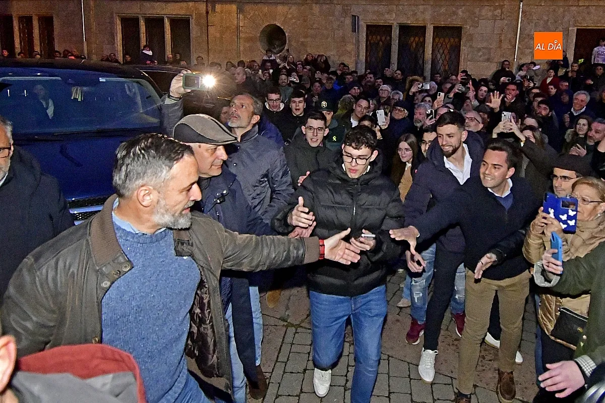Mitin Abascal en Ciudad Rodrigo