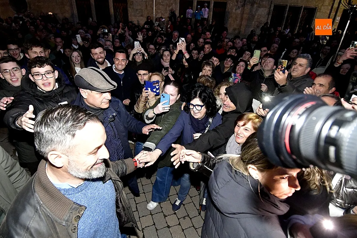 Mitin Abascal en Ciudad Rodrigo