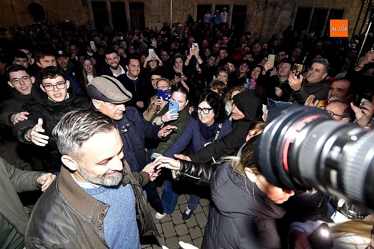 Mitin Abascal en Ciudad Rodrigo