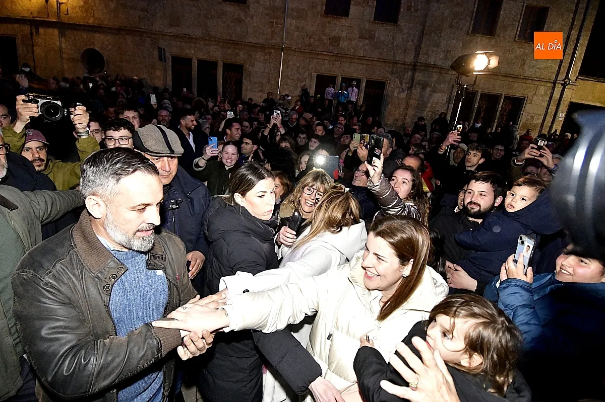 Mitin Abascal en Ciudad Rodrigo