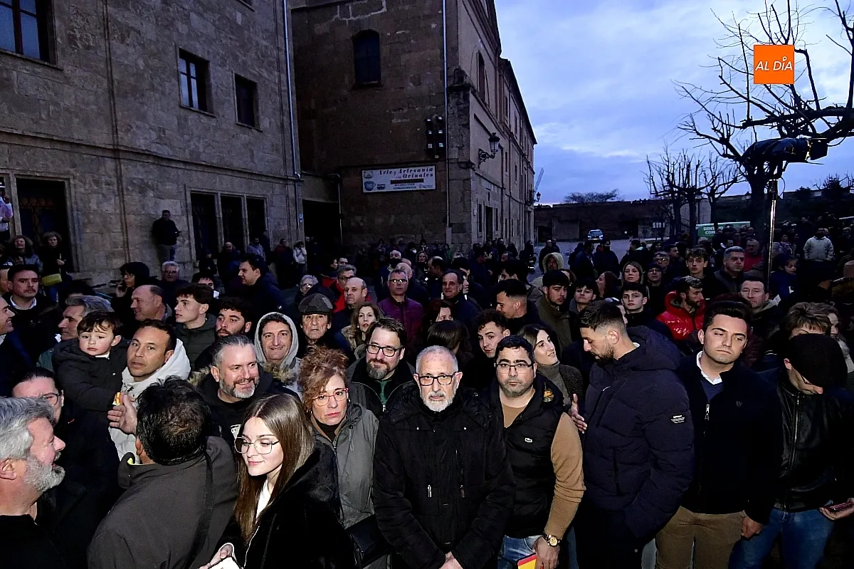 Mitin Abascal en Ciudad Rodrigo