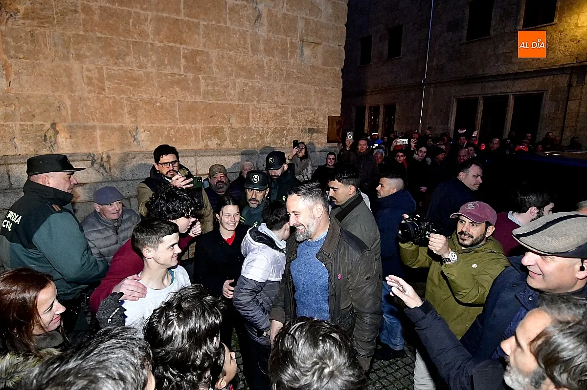 Mitin Abascal en Ciudad Rodrigo