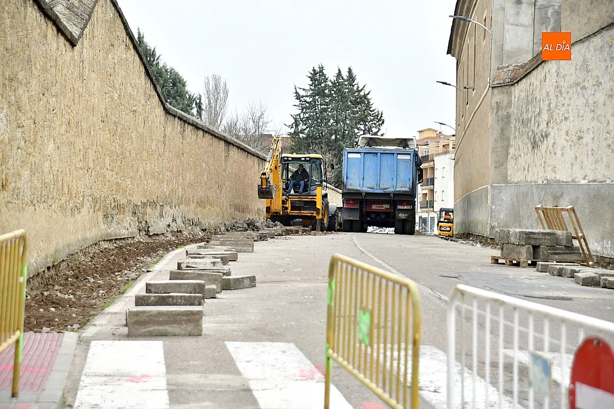 Obras en Paseo de Carmelitas