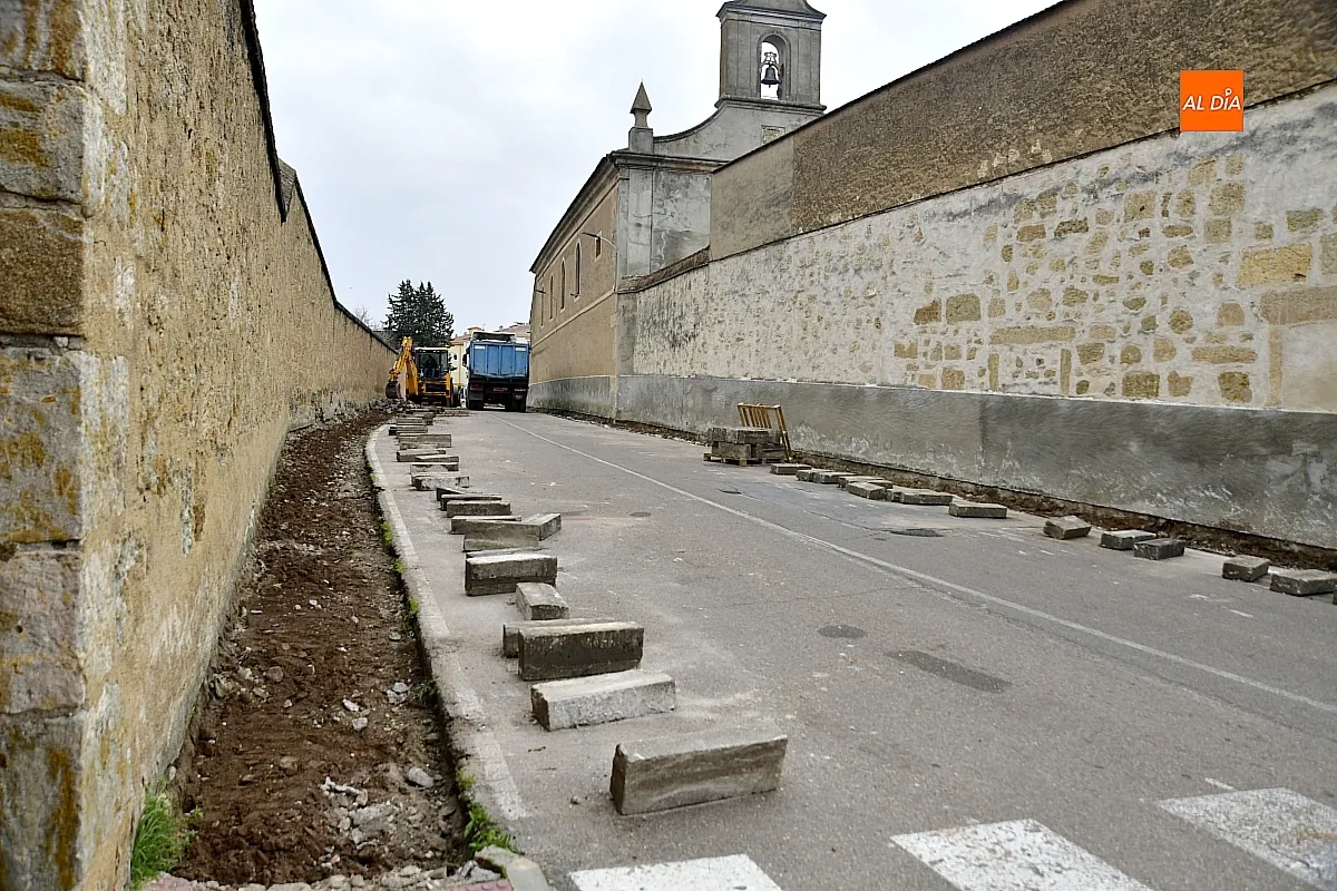 Obras en Paseo de Carmelitas