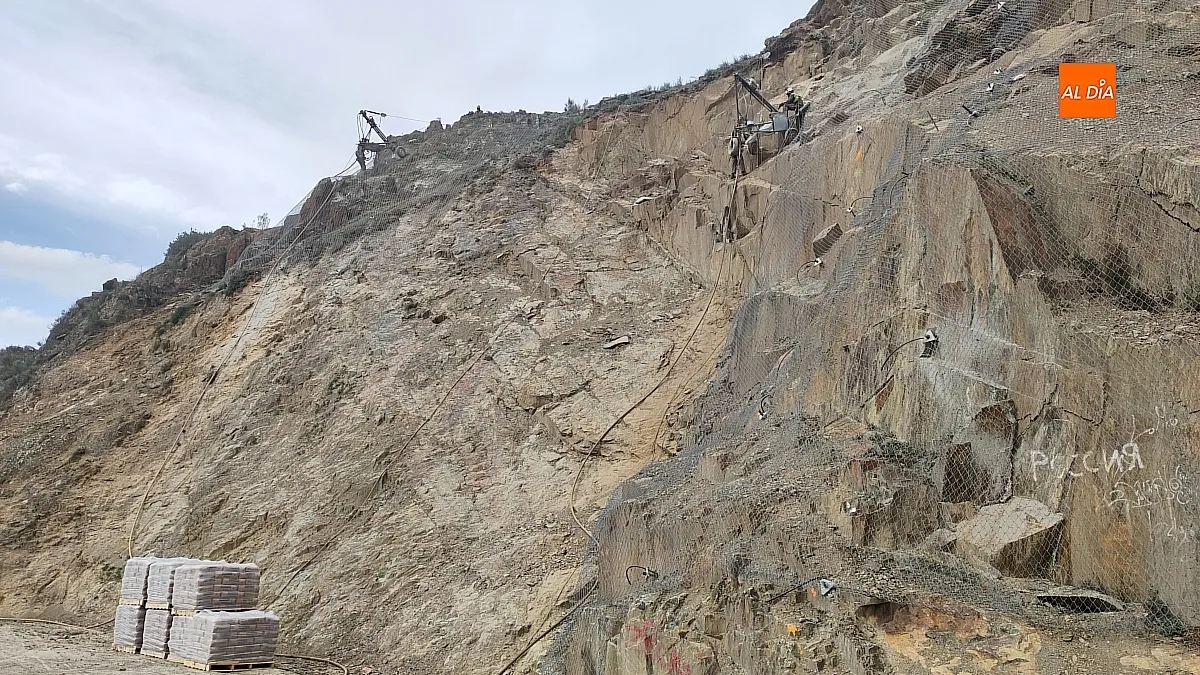 Obras en el Risco de Martiago