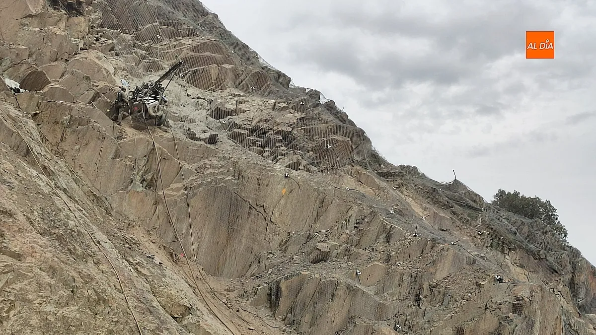 Obras en el Risco de Martiago