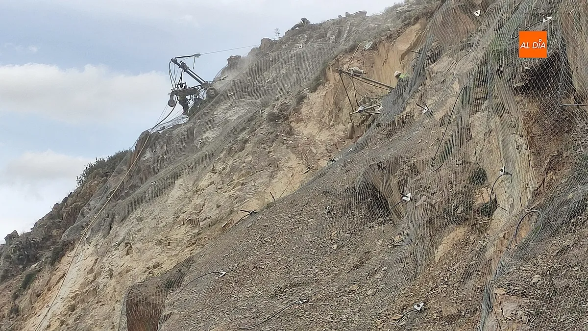 Obras en el Risco de Martiago
