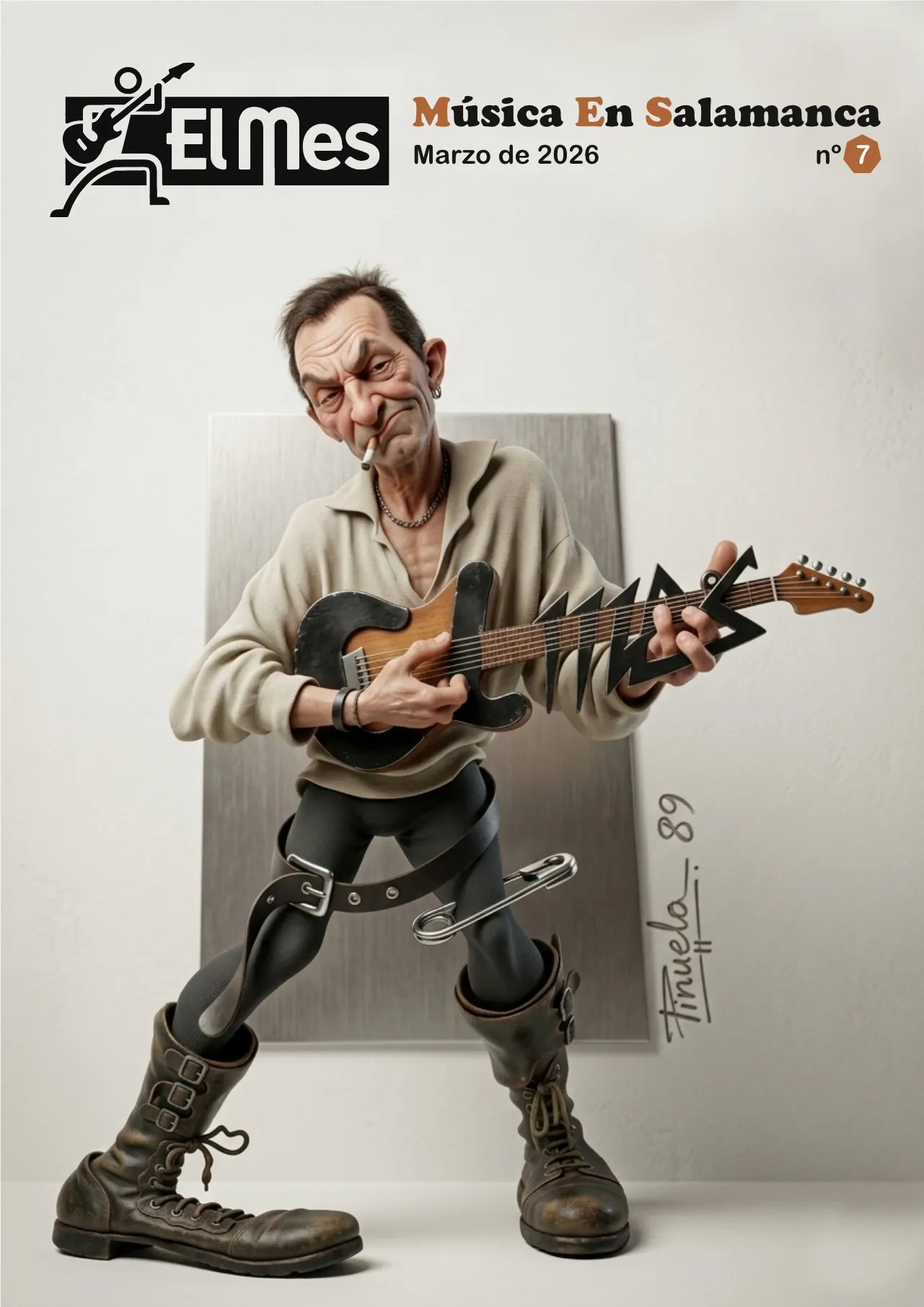 Foto 4 - El fanzine 'Contraculturales + El MES' salta al papel para reivindicar la m&uacute;sica salmantina