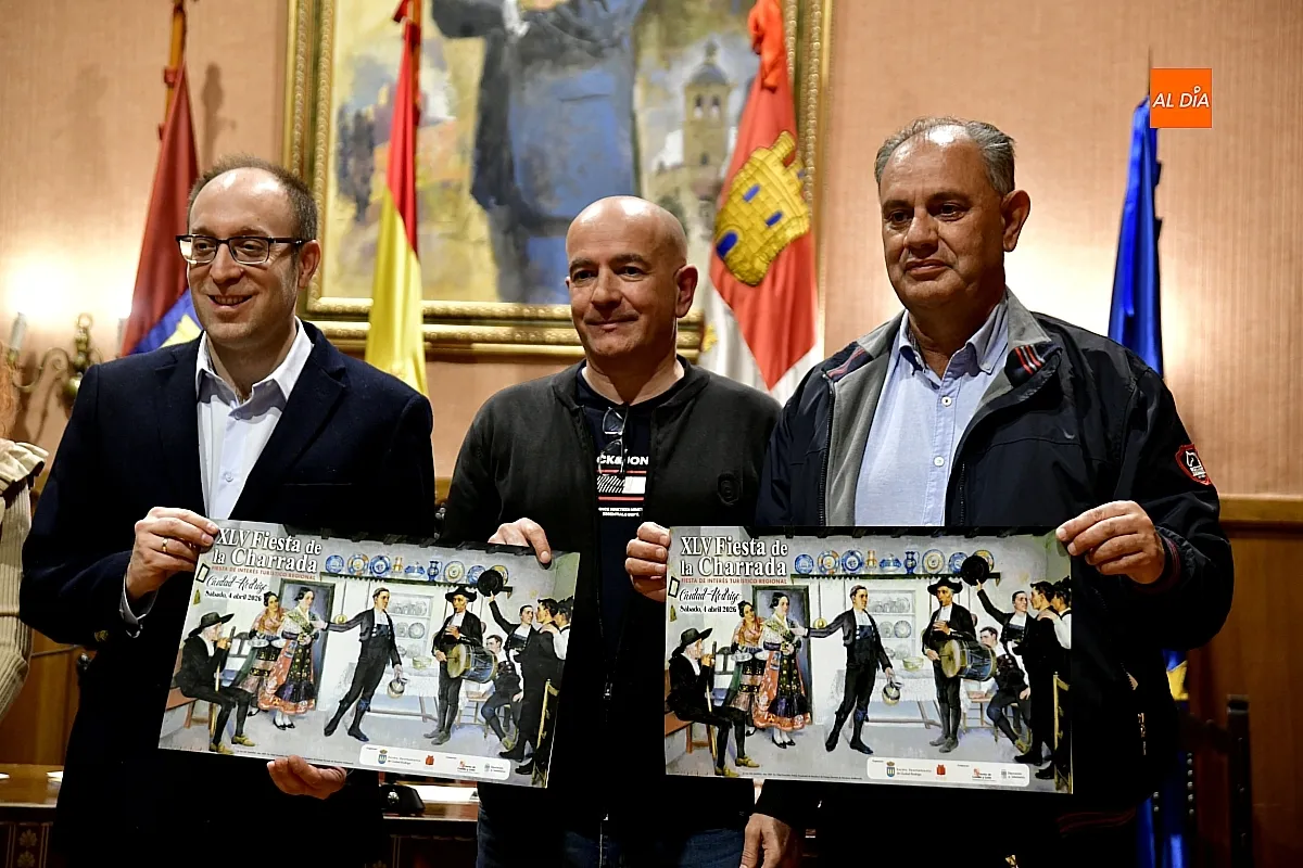 de izquierda a derecha Marcos Iglesias Nino Rodríguez y José Ramón CID