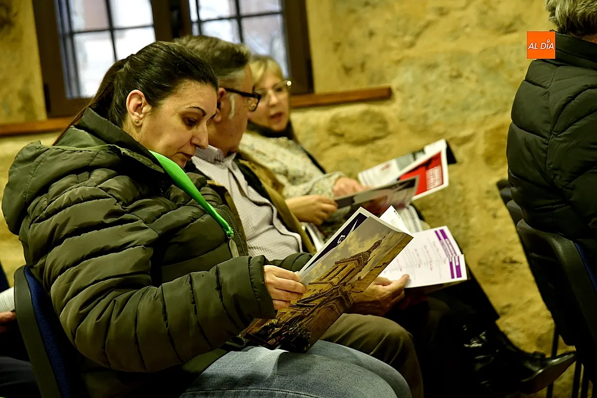Obispo de Ciudad Rodrigo presidenta Cofradía Jesús Nazareno y alcalde de Ciudad Rodrigo
