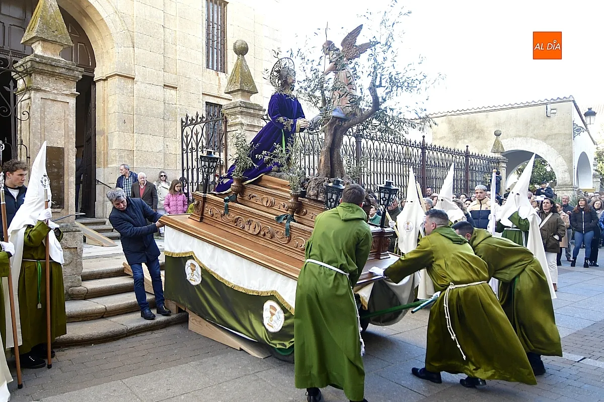 La Oración del Huerto recorre Ciudad Rodrigo marcando el inicio de la Pasión 