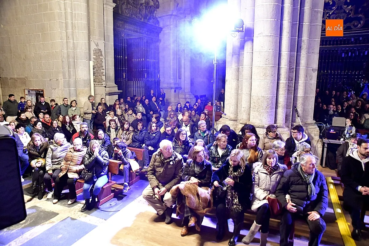 Representación grupo El Manantial Pasión en Catedral Ciudad Rodrigo