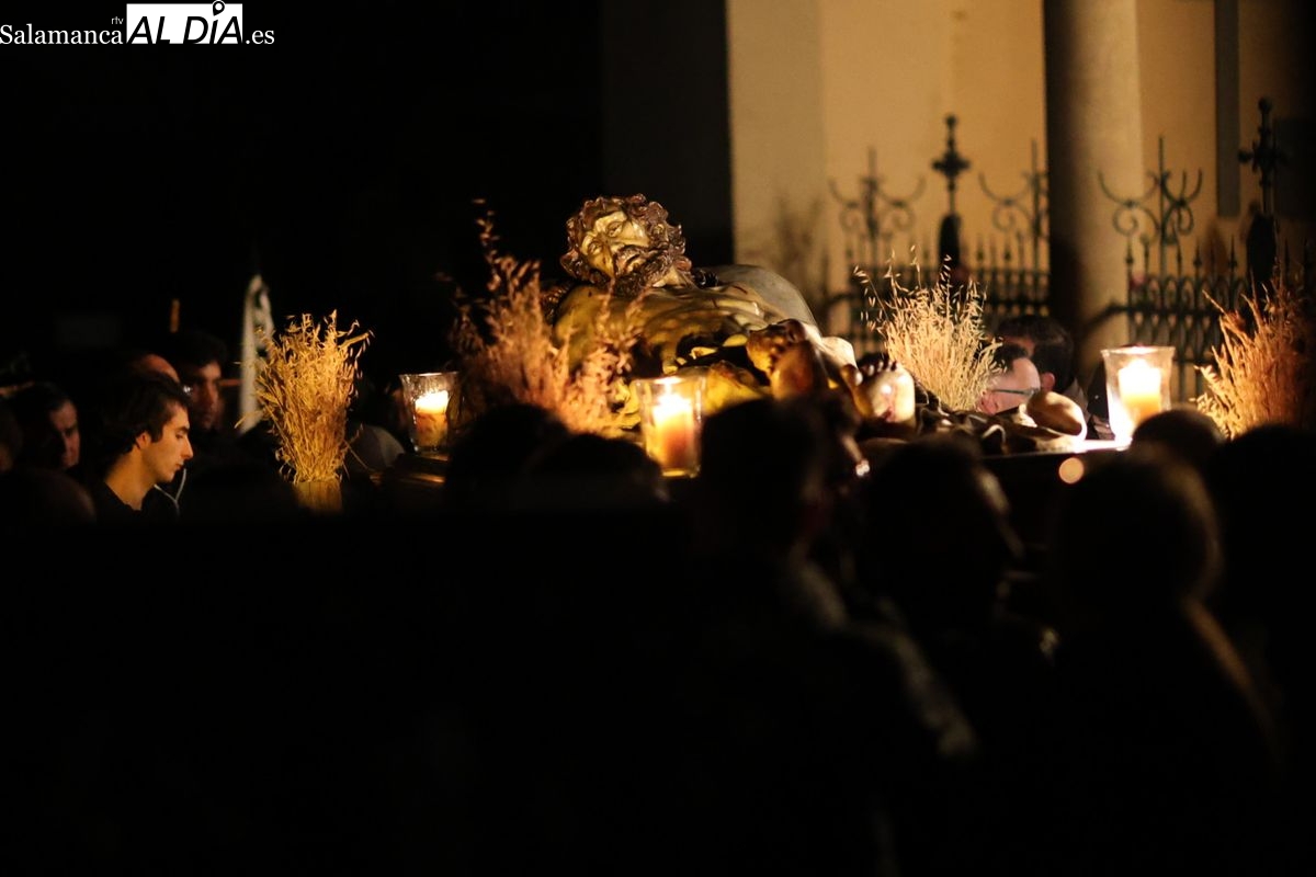 VÍDEO Y FOTOS | Solemne Traslado del Cristo de la Liberación hasta Fonseca