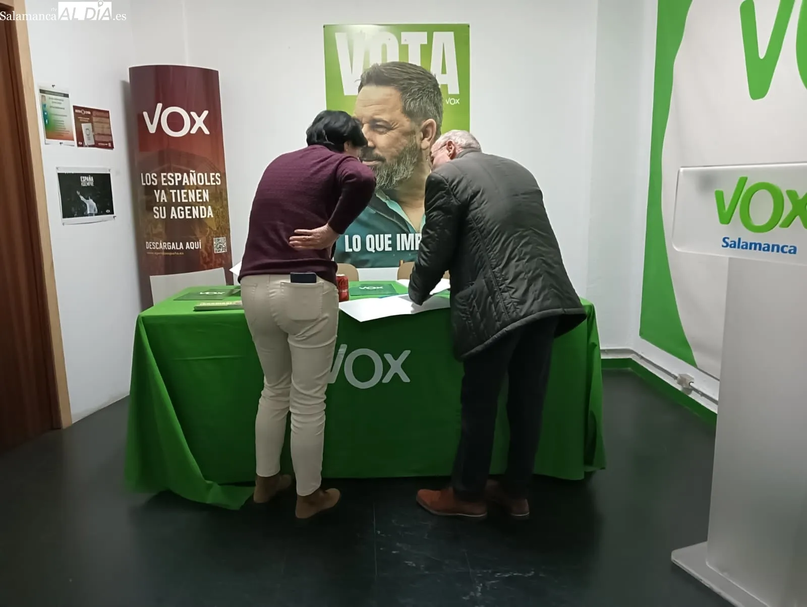 Sede de Vox en Salamanca | Foto: T.S