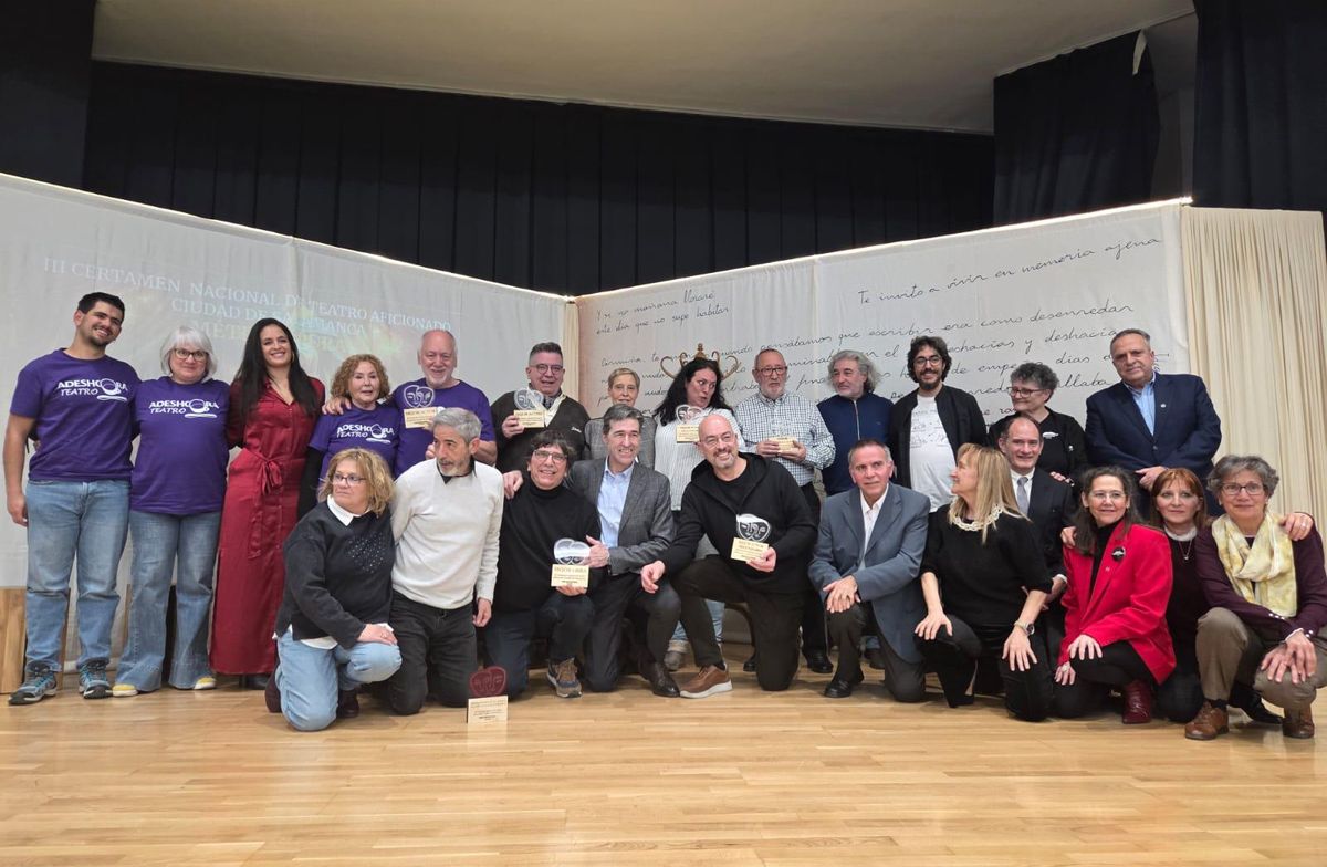 Premios del III Certamen de Teatro Aficionado Ciudad de Salamanca