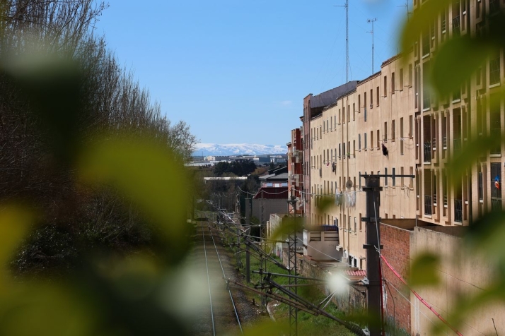 Junto a la calle La Marina, Salamanca