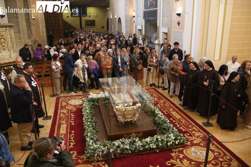 Sepulcro de Santa Teresa: expertos analizan sus reliquias