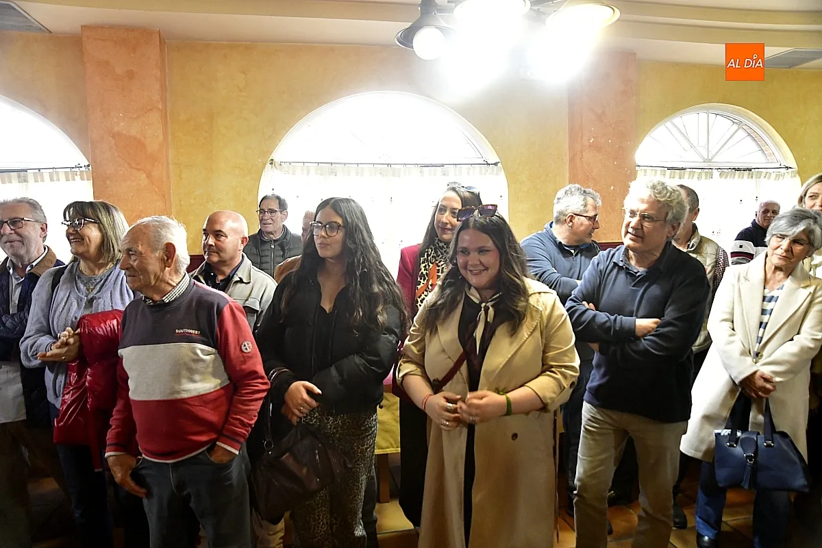 Alcaldes y militantes socialistas de la comarca de Ciudad Rodrigo arropan a Adrián Barbón en un acto de cierre de campaña