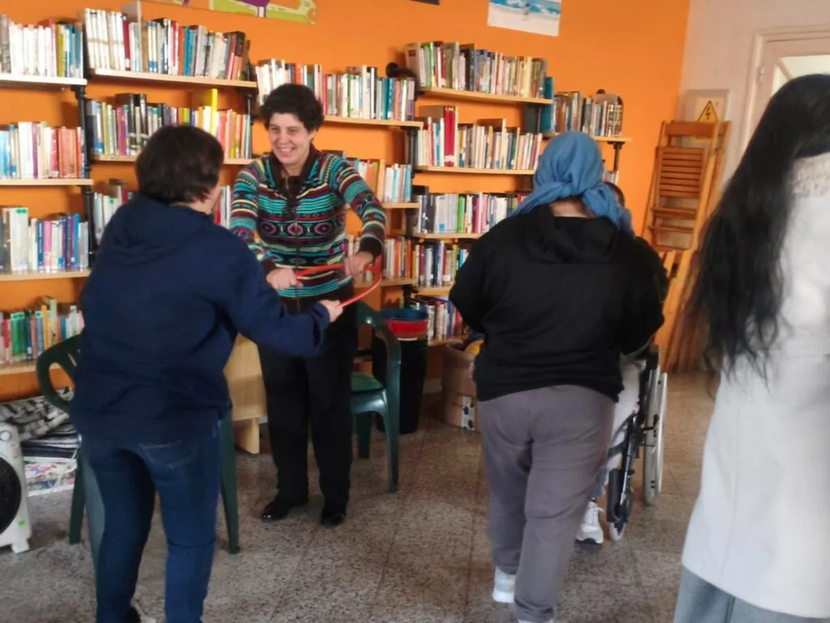 Actividades realizadas en el proyecto Itinerarios Sociales de Cáritas Salamanca. Fotos: Cáritas Salamanca