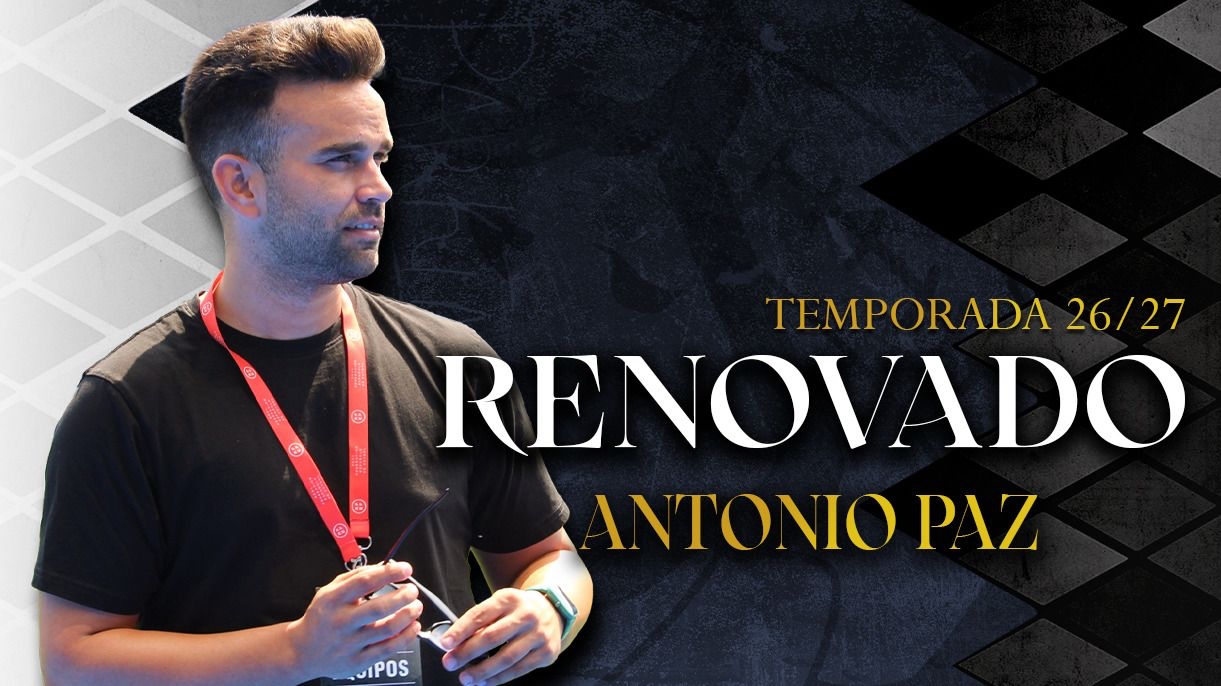 Unionistas renueva a Antonio Paz como director deportivo hasta 2028