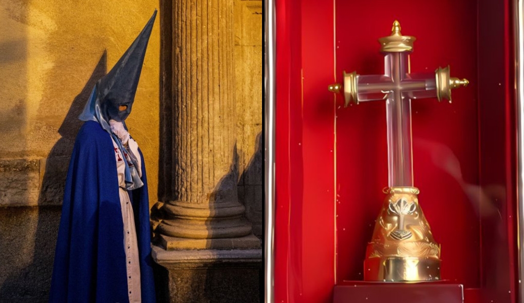 Procesión extraordinaria del Lignum Crucis por los 520 años de la Vera Cruz