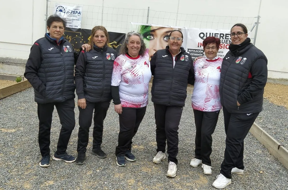 Doblete del CD Petanca Villares en el campeonato de CyL, que sella su pase al Nacional