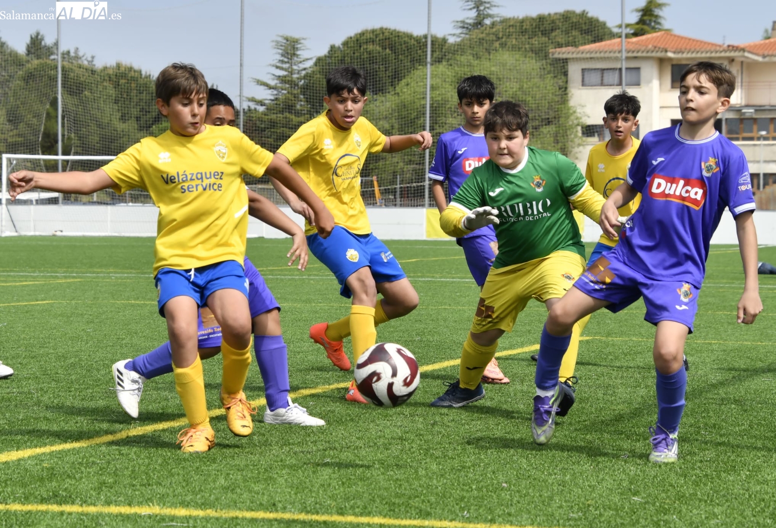 FOTOS | El fútbol base de Salamanca disfruta de una nueva jornada antes del parón de mayo 