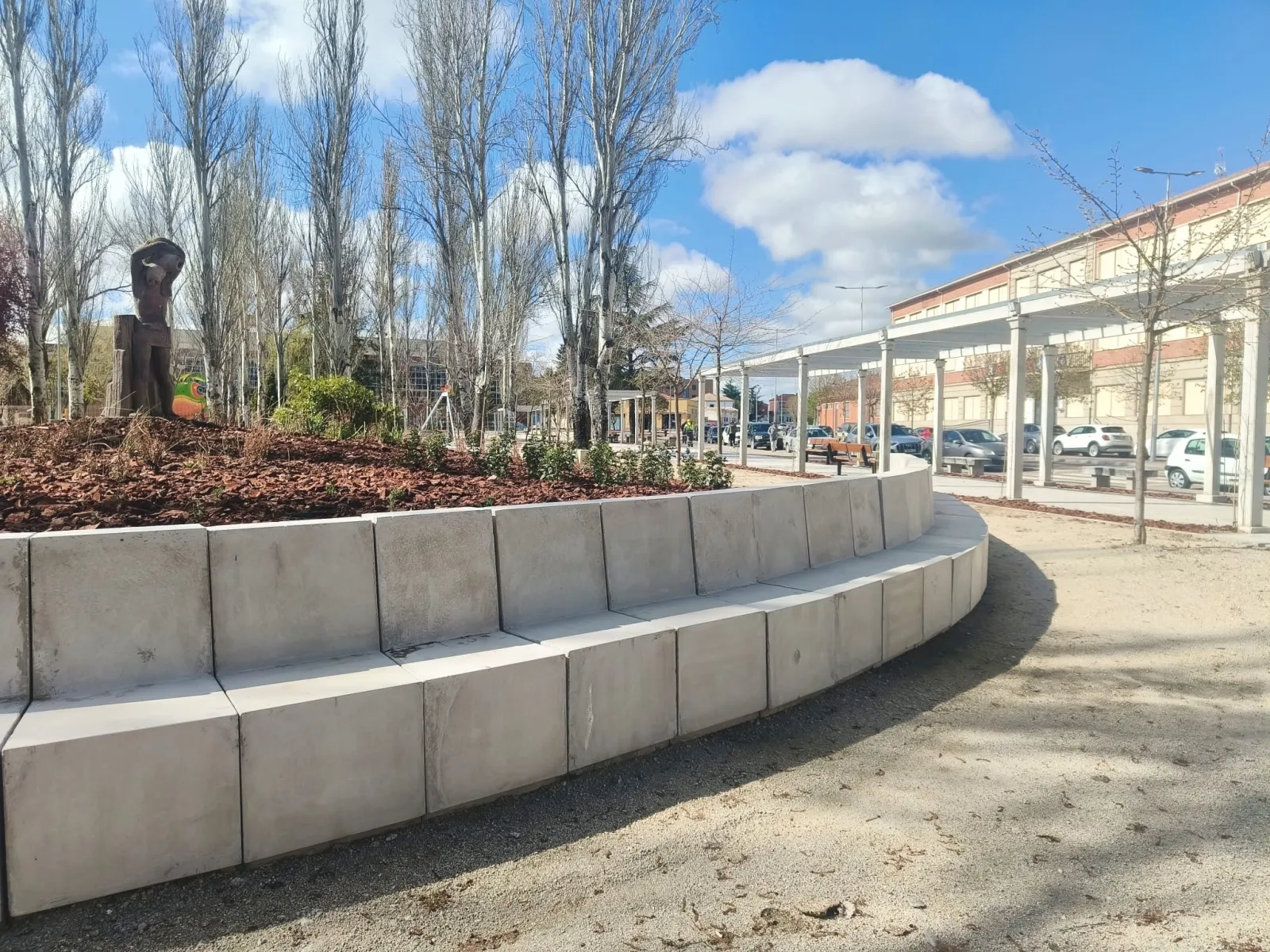 Parque Los Jardines en Peñaranda