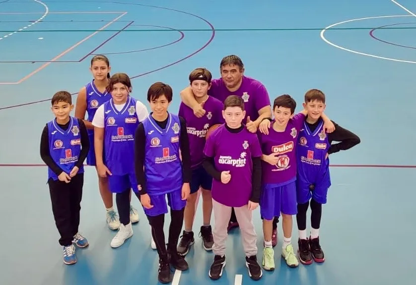 Foto 2 - El infantil mixto de baloncesto de Pe&ntilde;aranda, de nuevo a la final provincial y a un paso del Campeonato de CyL