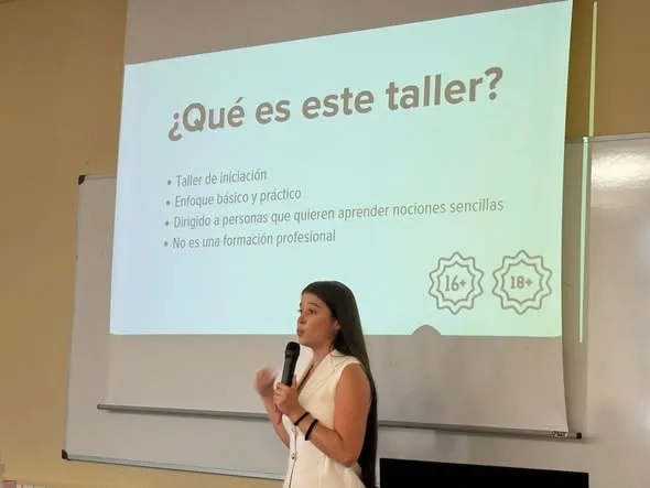 Unas 70 mujeres se interesaron por el taller de manicura