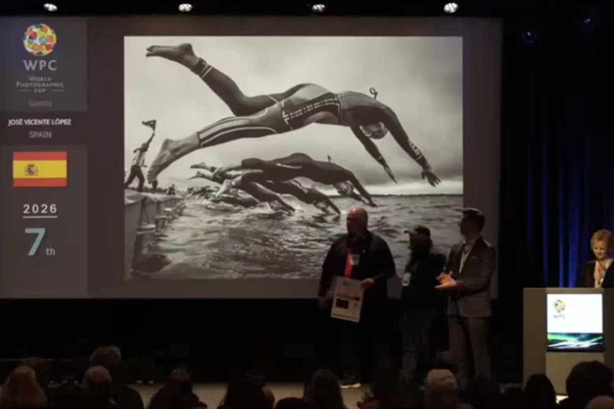 José Vicente, plata en la Copa del Mundo de Fotografía
