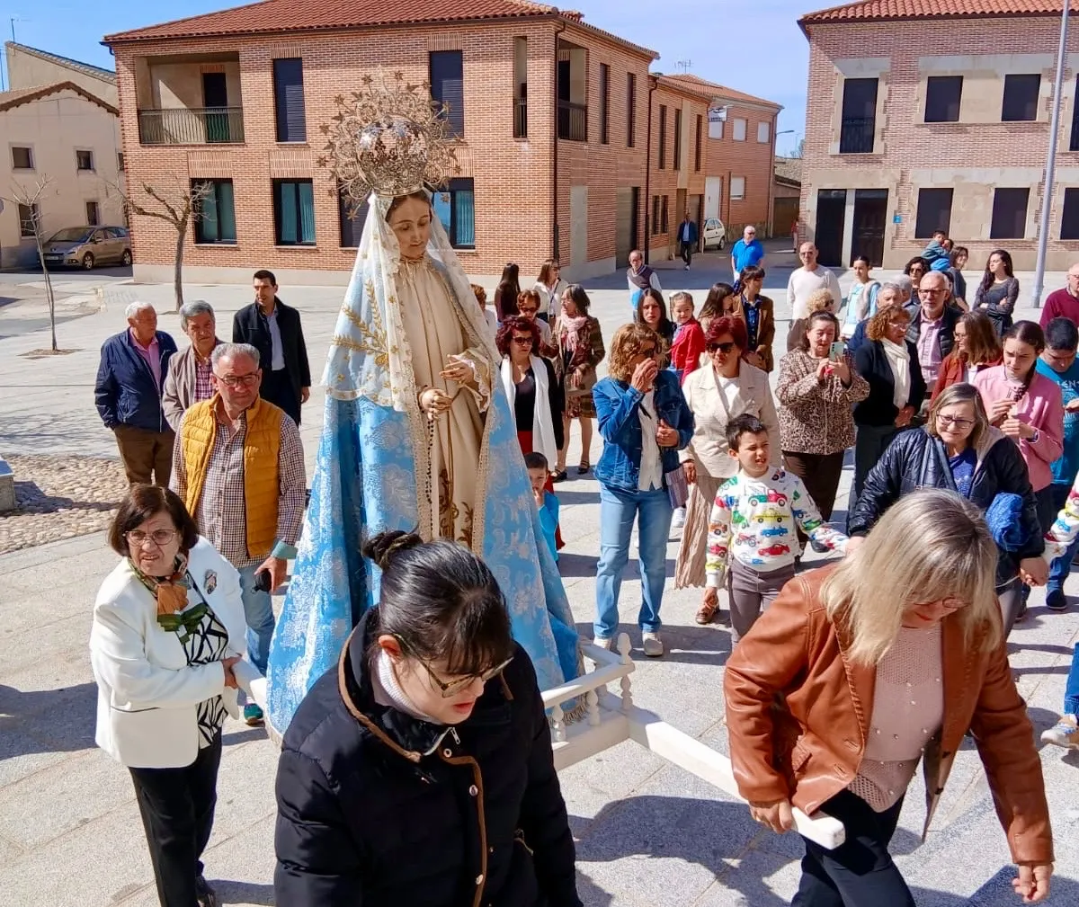 Procesión del Resucitado en Villoria