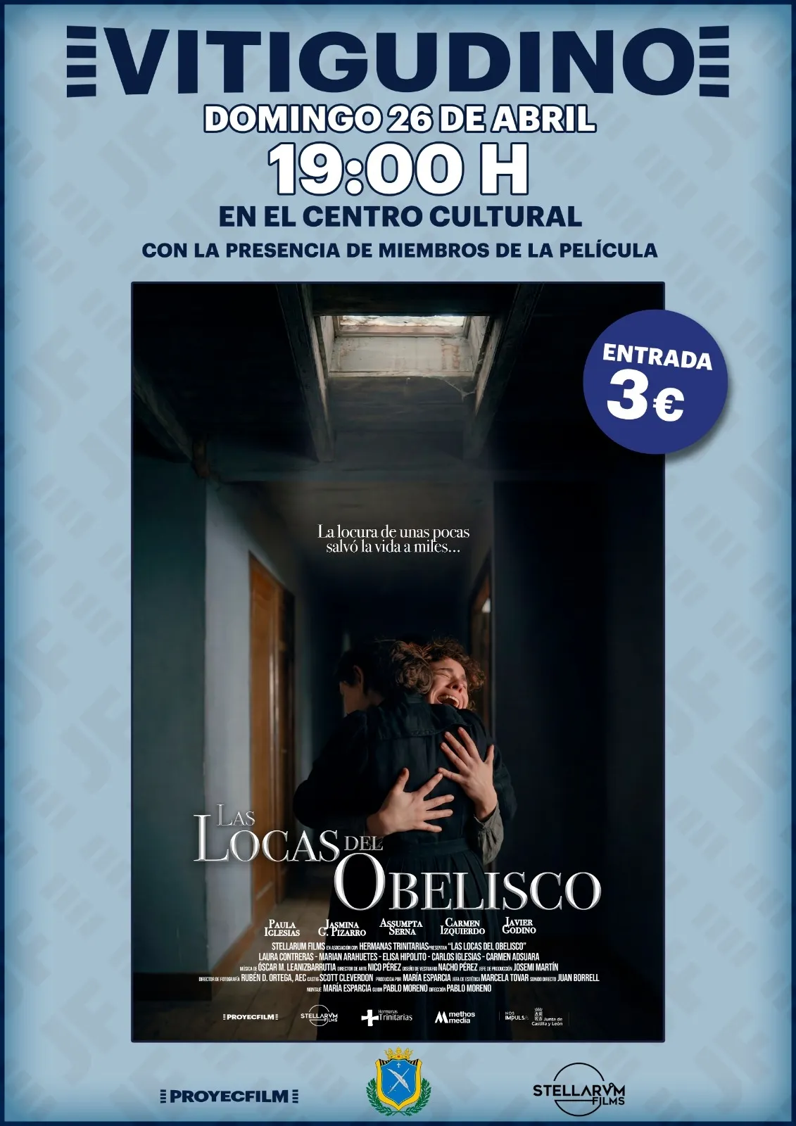 Foto 2 - Vitigudino proyectar&aacute; la pel&iacute;cula 'Las locas del Obelisco' con la presencia de su equipo de actrices