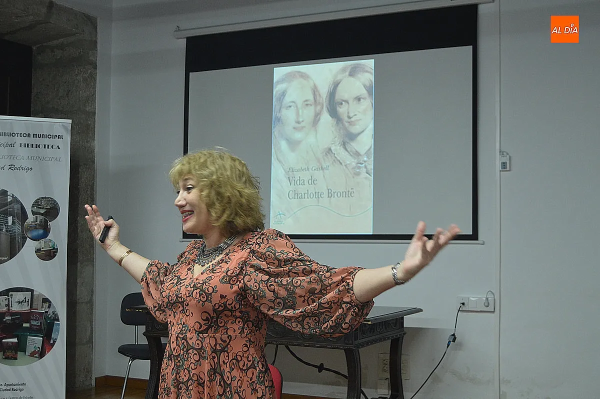 Foto 2 - Ver&oacute;nica Pensoi repasa la vida y obra de las hermanas Bront&euml; en la Casa de la Cultura