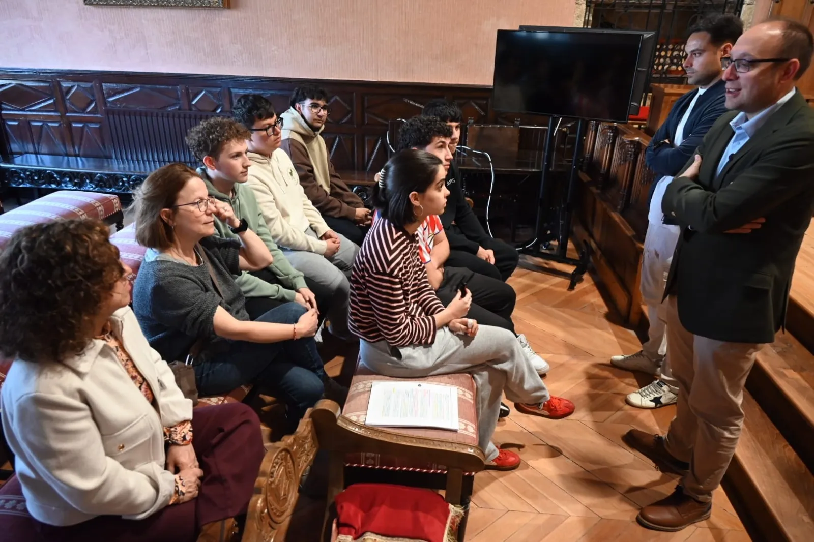 Estudiantes del IES Fray Diego Tadeo del intercambio cultural en Franklin, Tennesse