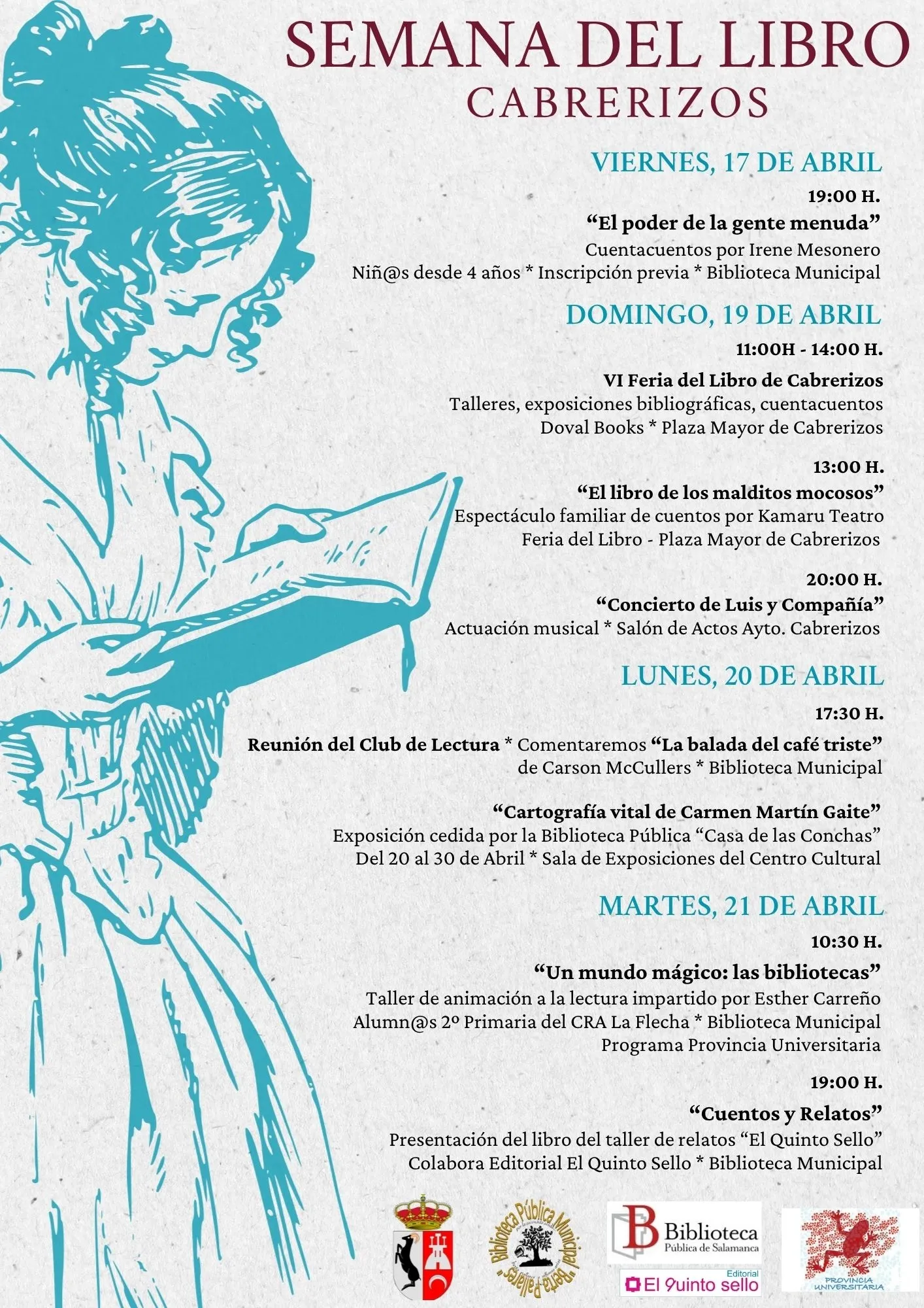 Foto 2 - Cabrerizos acoger&aacute; su VI Feria del Libro con actividades infantiles y m&uacute;sica