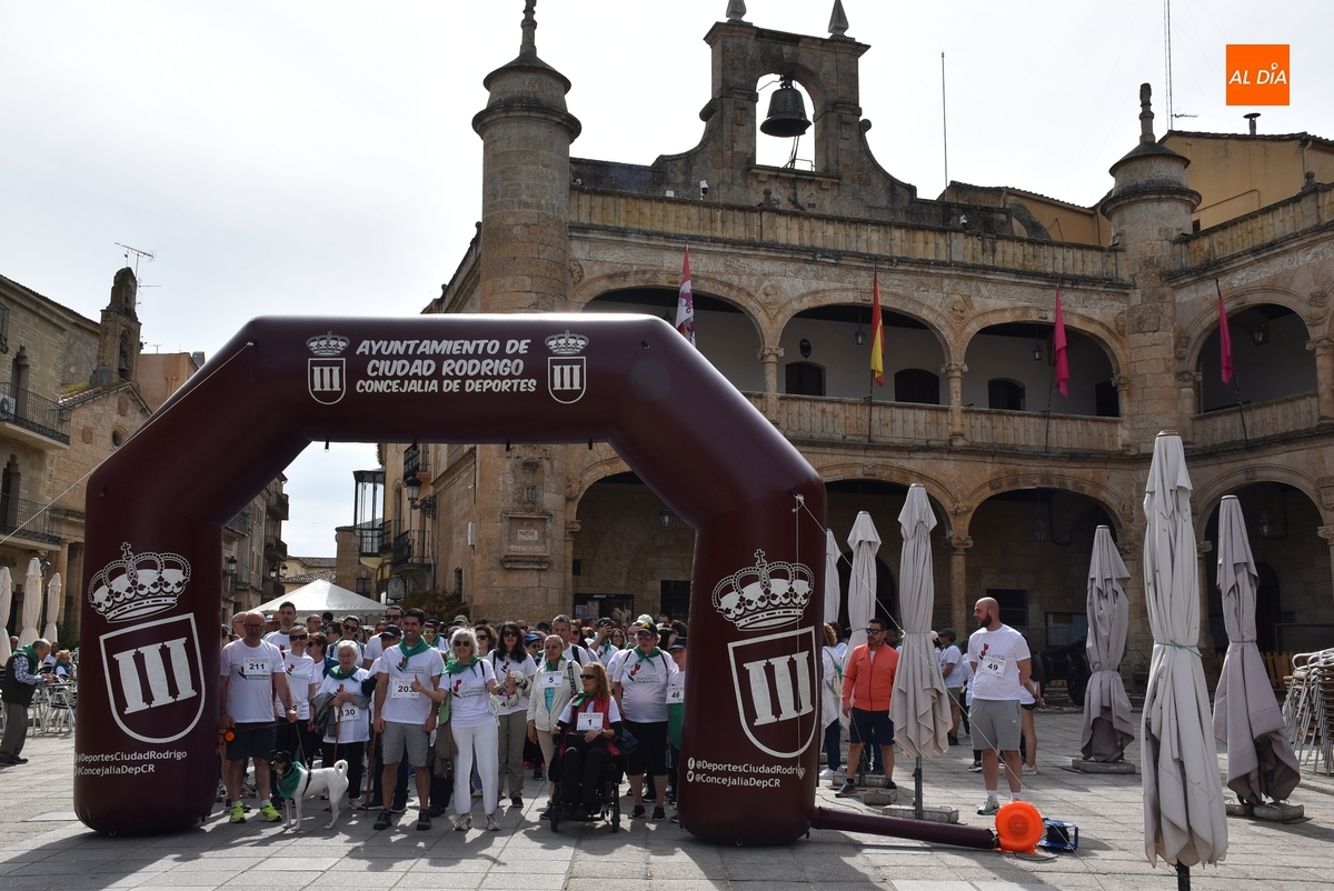II Marcha Solidaria del Parkinson en Ciudad Rodrigo