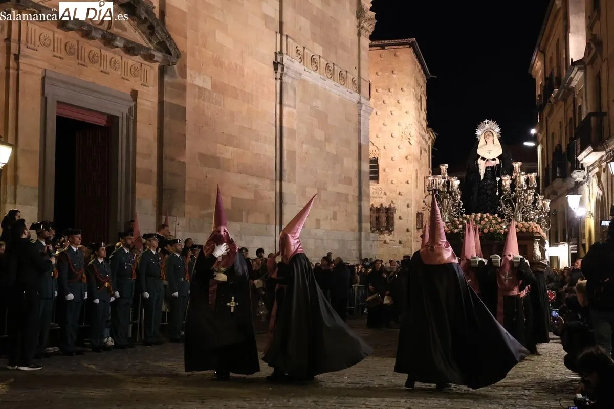 Procesión de Jesús Flagelado y la Virgen de las Lágrimas. Fotos: David Sañudo