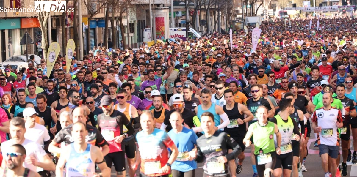 Impacto de 1,4 millones por la Media Maratón en Salamanca