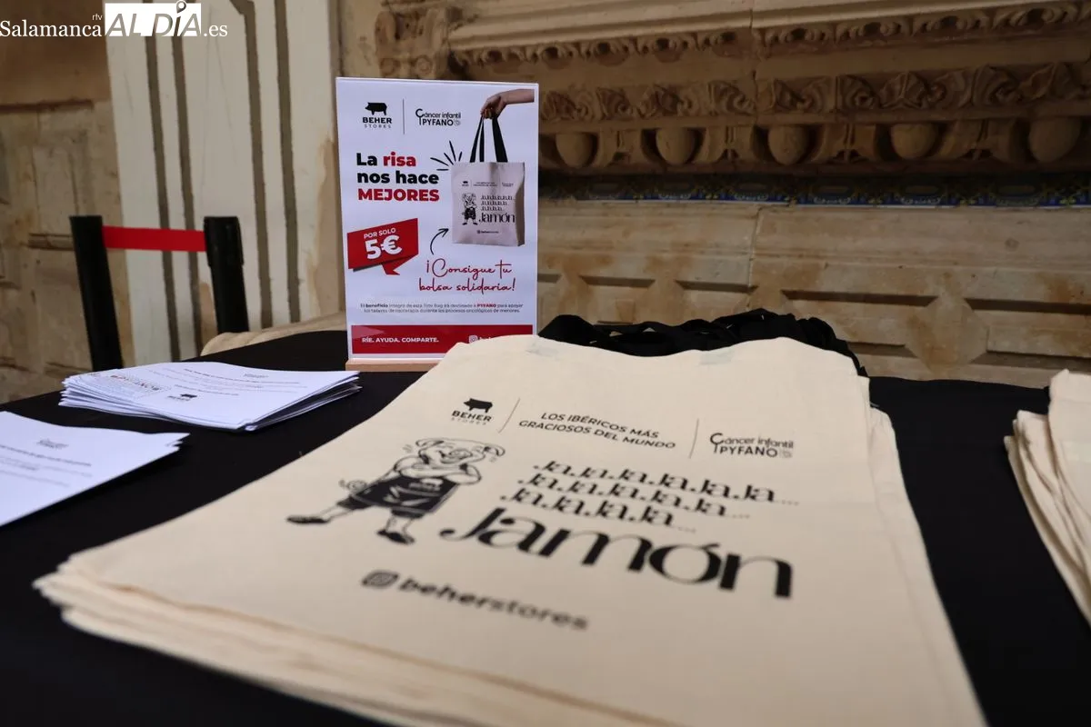 ¡Totepig', la bolsa solidaria para apoyar a los niños con cáncer y sus familias | FOTOS: David Sañudo  