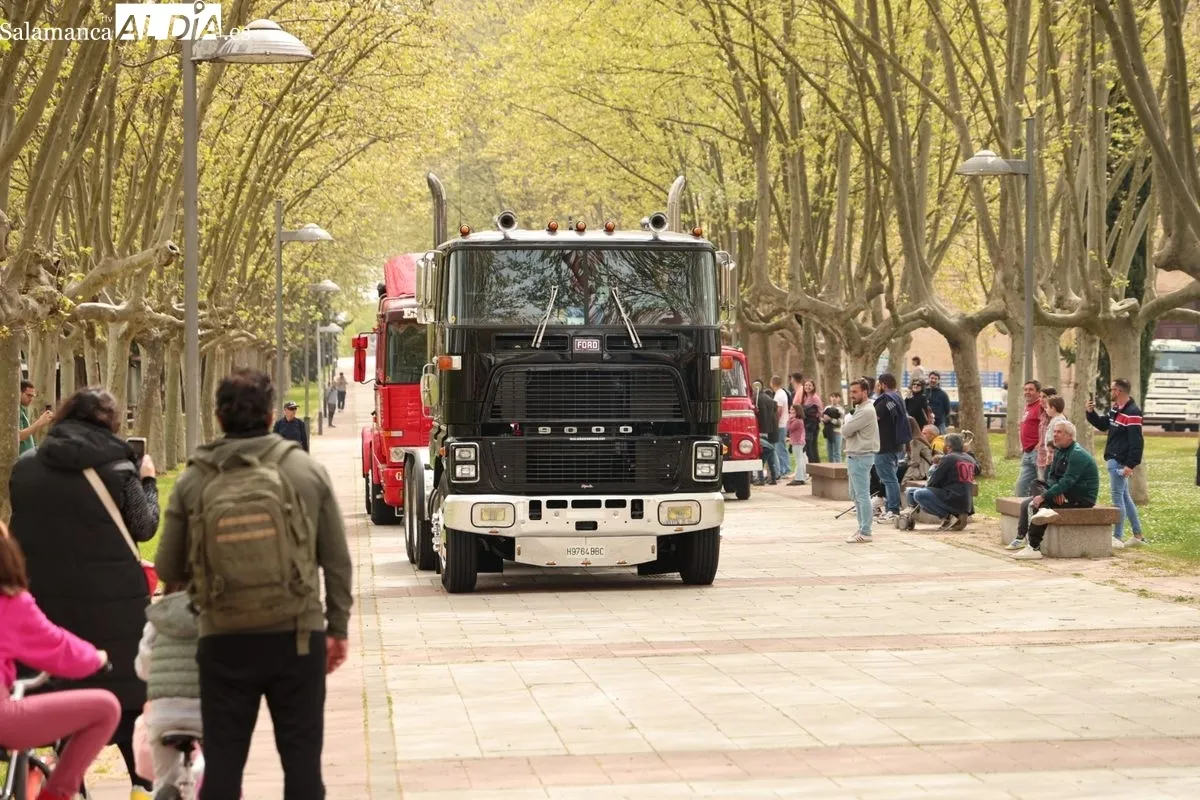 Salamanca ha dado el pistoletazo de salida a la X Ruta Peña de Francia de Clásicos Pesados. Fotos: David Sañudo