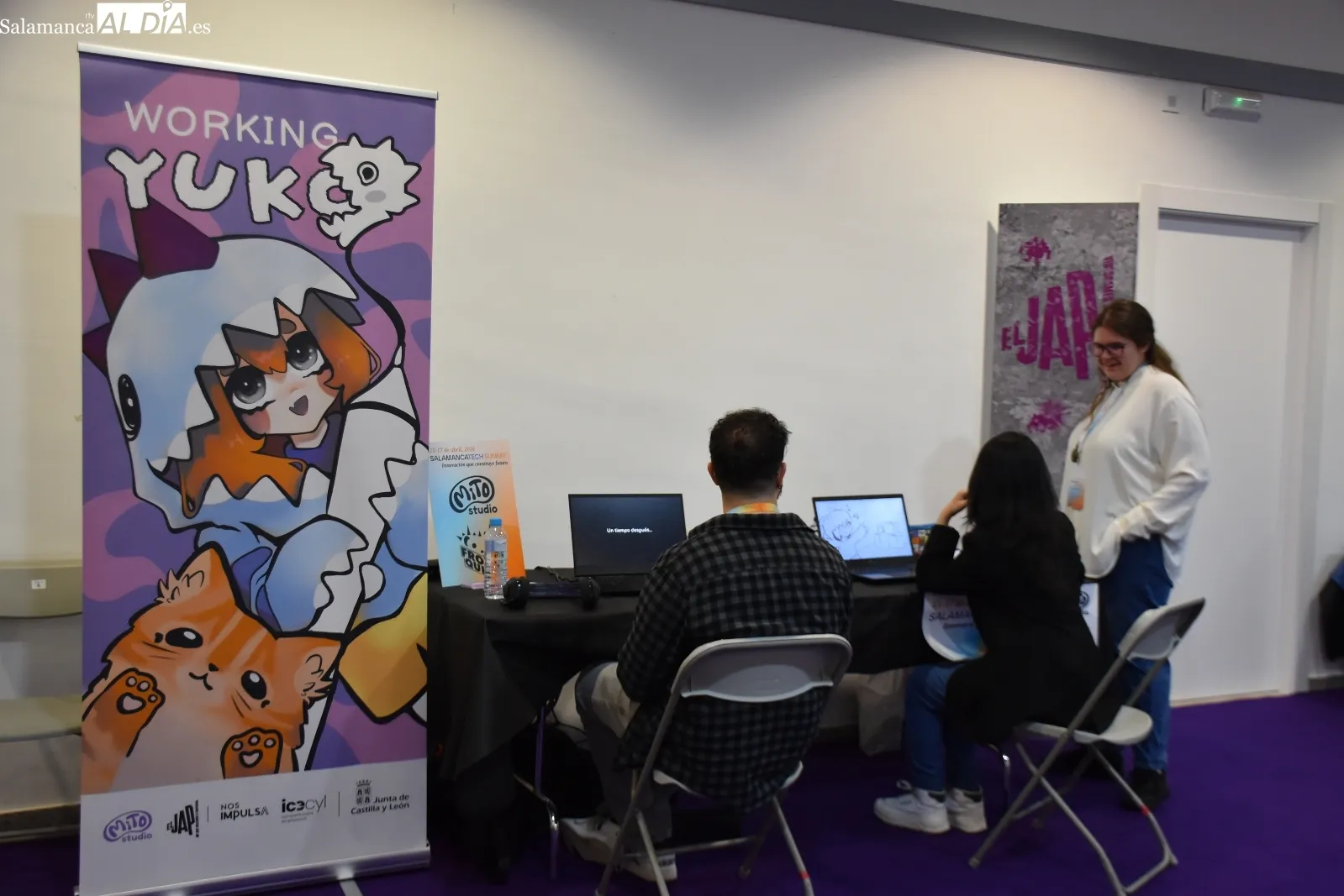 Zona Gamming en Salamanca Tech Summit | FOTOS: V. Martins 