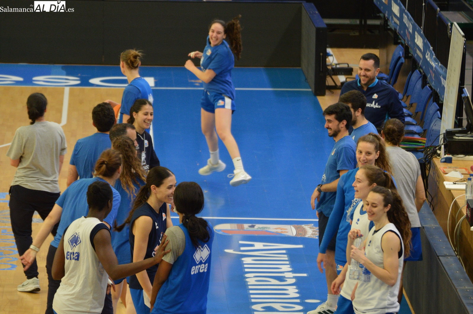FOTOS | El Perfumerías Avenida se prepara para los playoffs con un último entrenamiento previo sin bajas